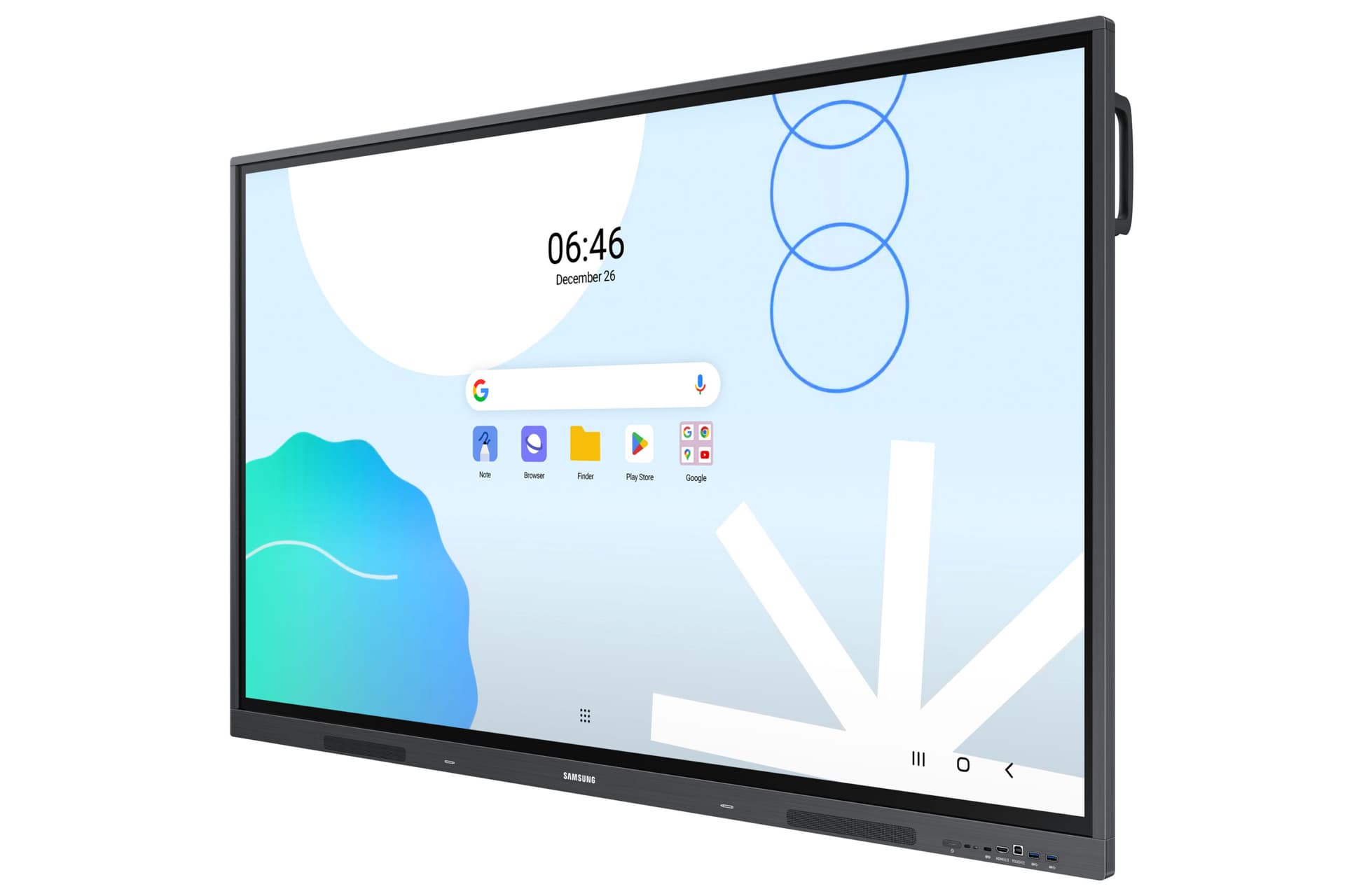 Ecrane interactive LH65WADWLGCXEN, 65", Android 13.0, Negru "LH65WADWLGCXEN" — miniatură