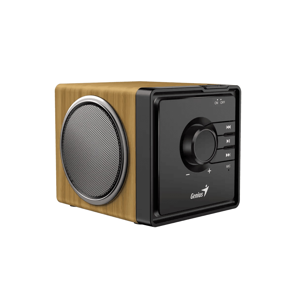 BOXA GENIUS portabila bluetooth, RMS: 6W, 1800mAh, incarc. 2.5h, autonomie 6 ore, pine wood, SP-916BT", "31730052400"x — miniatură