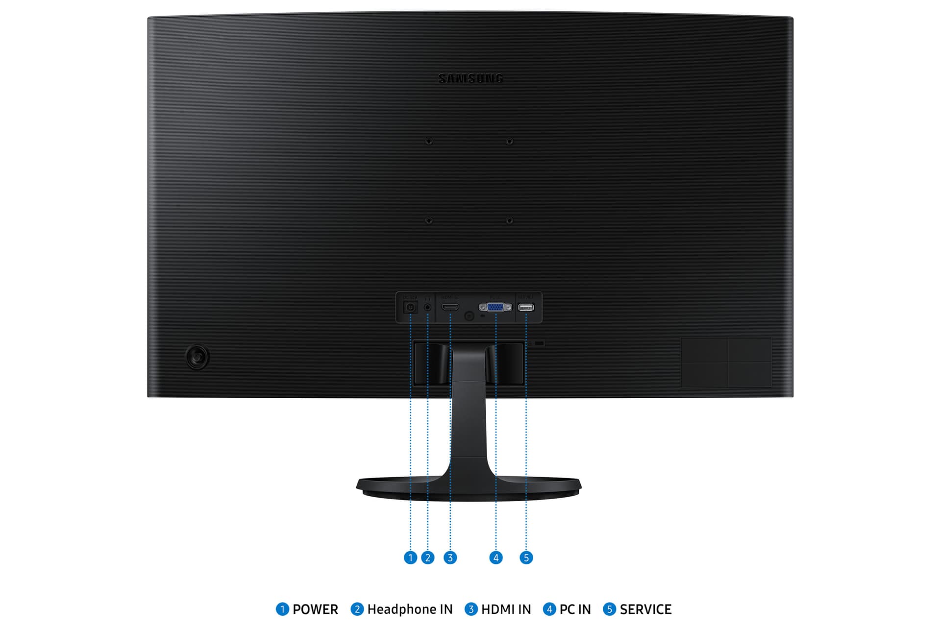 Monitor LED 27" 1920 x 1080 S27D364GAU 16:9 Essential S36GD 4ms GTG 100Hz Negru "LS27D364GAUXEN" — miniatură