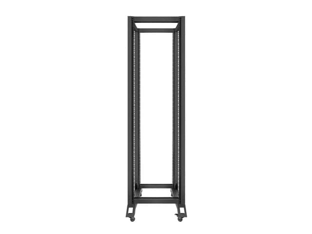 Rack deschis 19" 42U, 600x800, negru V2 "OR01-6842-B" — miniatură