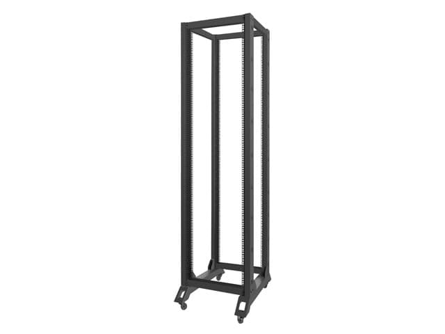 Rack deschis 19" 42U, 600x800, negru V2 "OR01-6842-B"