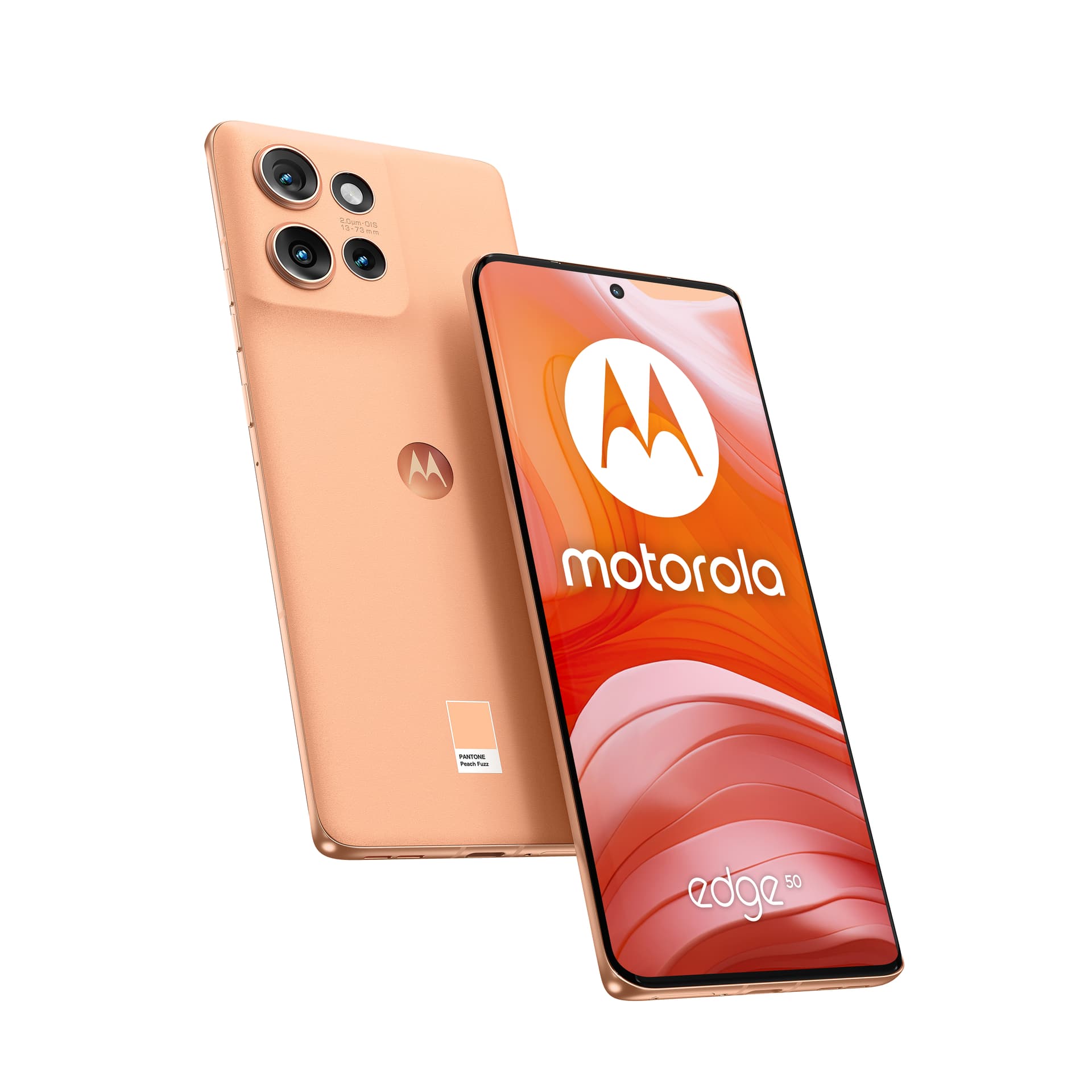 Smartphone Edge 50 512GB 12GB RAM 5G Dual SIM Peach Fuzz "PB2U0005PL"
