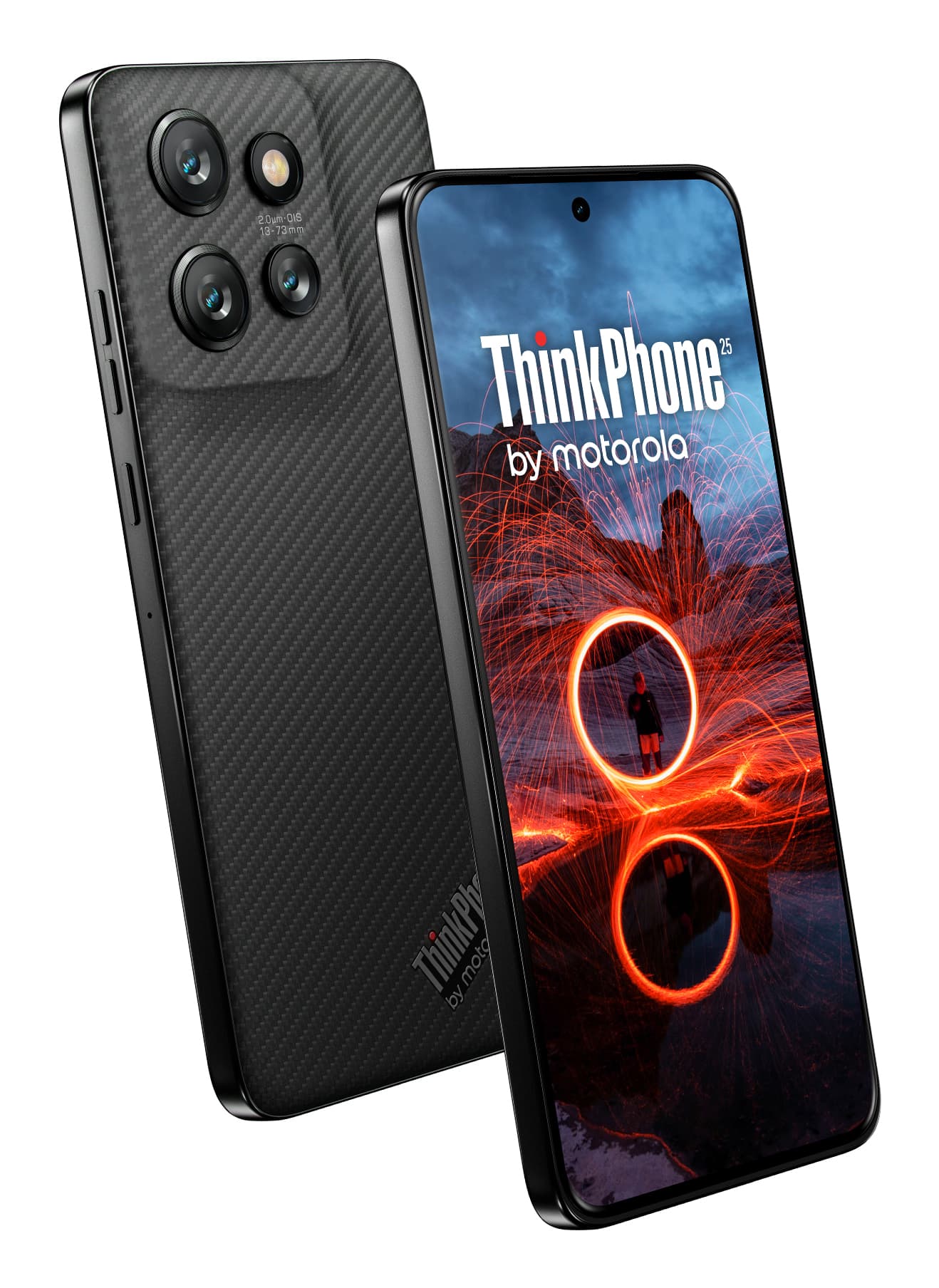 Smartphone Thinkphone 25 256GB 8GB RAM 5G Dual SIM Carbon Black "PB5W0002PL"