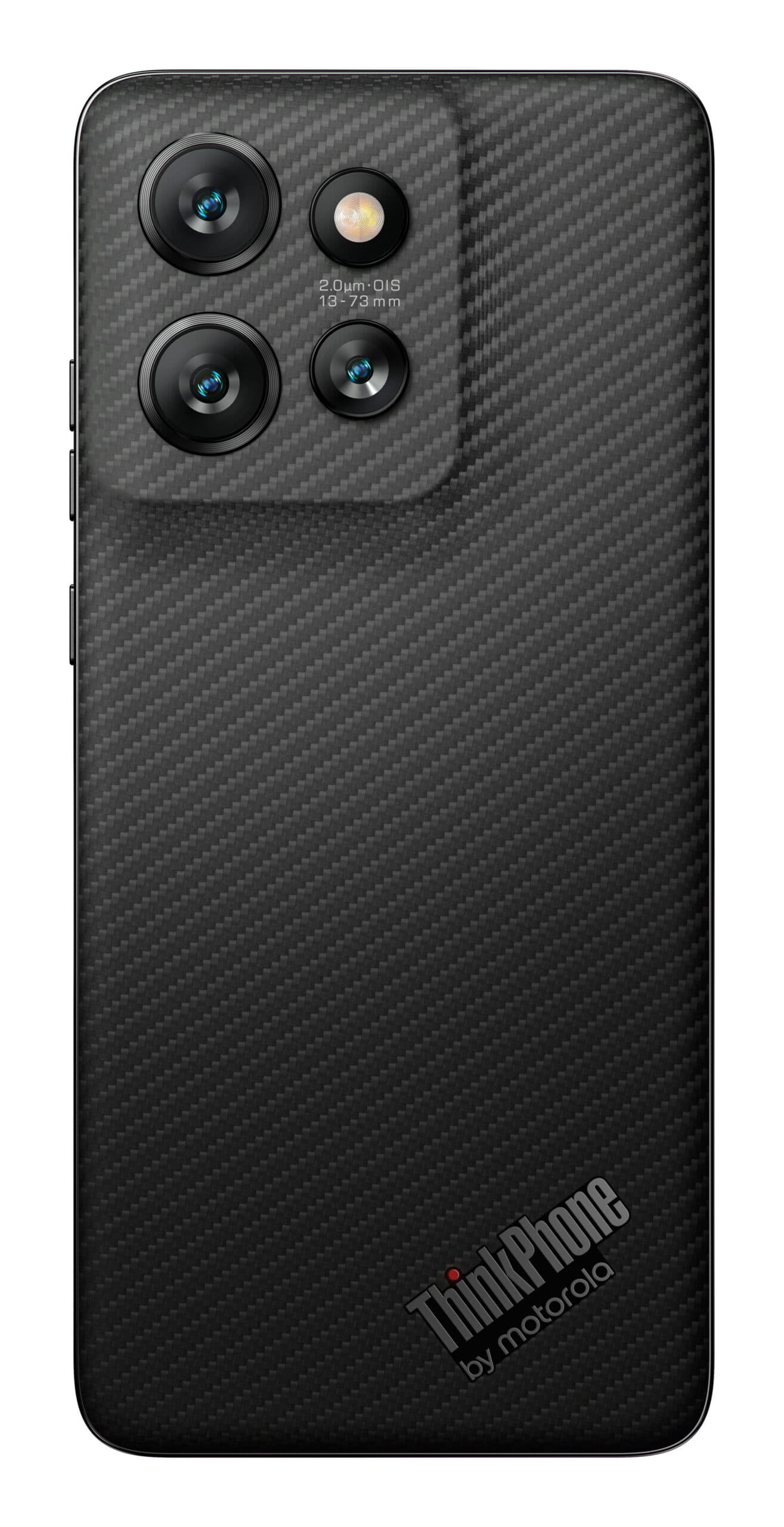Smartphone Thinkphone 25 256GB 8GB RAM 5G Dual SIM Carbon Black "PB5W0002PL" — miniatură