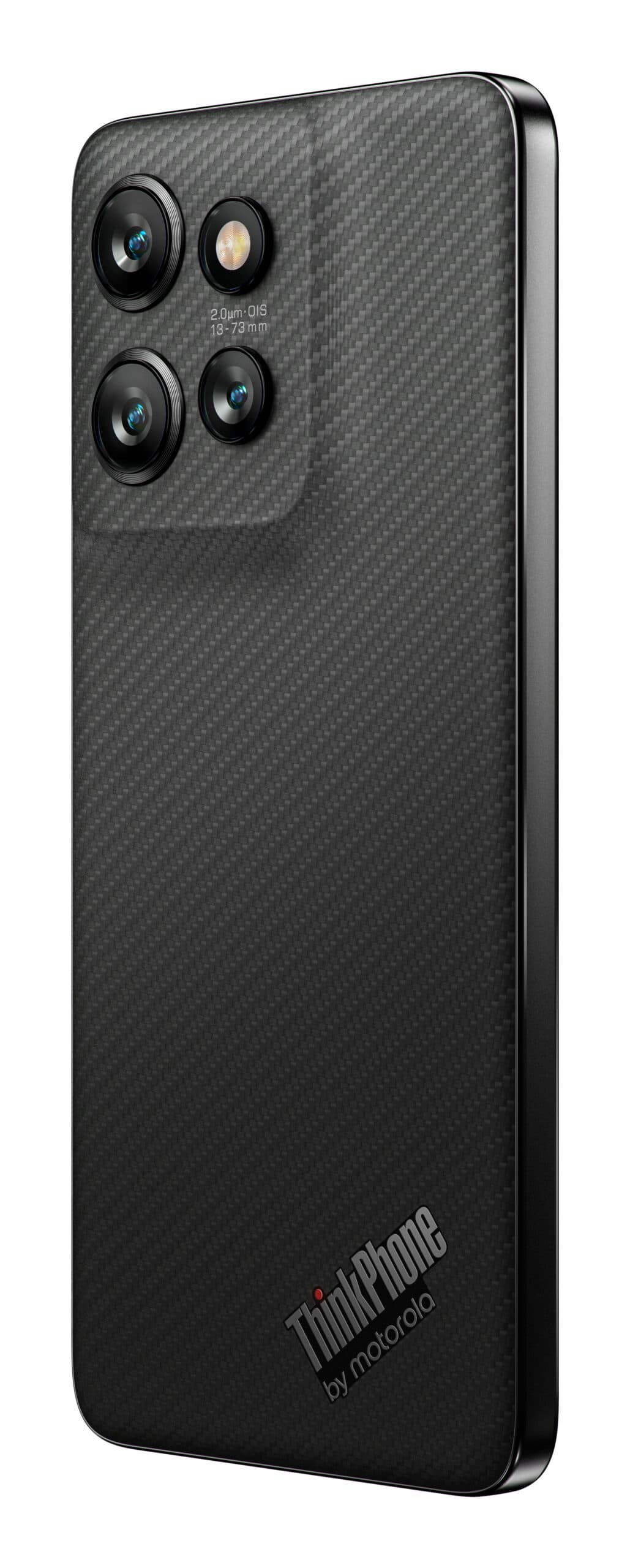 Smartphone Thinkphone 25 256GB 8GB RAM 5G Dual SIM Carbon Black "PB5W0002PL" — miniatură