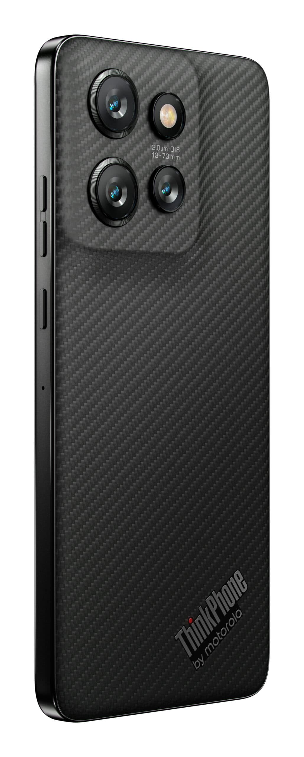 Smartphone Thinkphone 25 256GB 8GB RAM 5G Dual SIM Carbon Black "PB5W0002PL" — miniatură