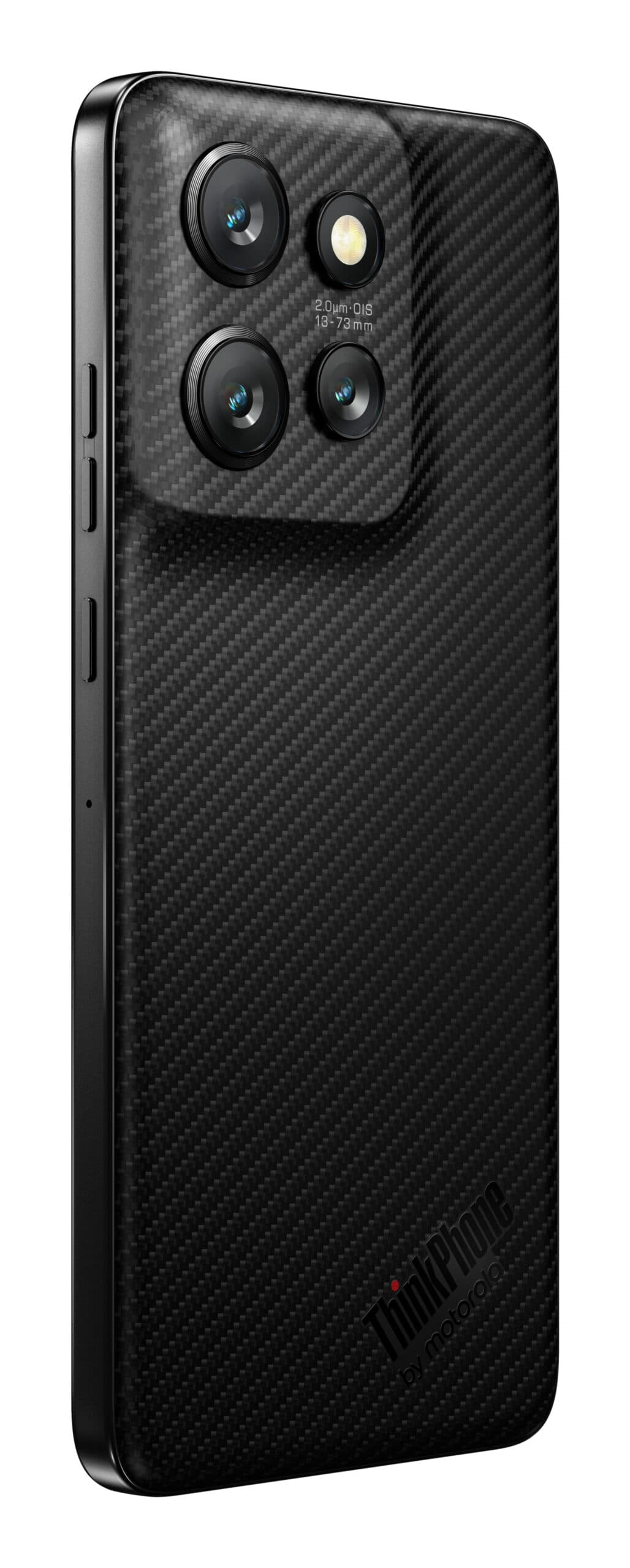 Smartphone Thinkphone 25 256GB 8GB RAM 5G Dual SIM Carbon Black "PB5W0002PL" — miniatură