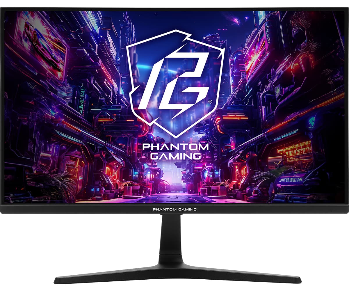 MONITOR AsRock 24.5 inch, home | office, IPS, Full HD (1920 x 1080), 300 cd/mp, 1 ms, HDMI | VGA, "PG25FFT"
