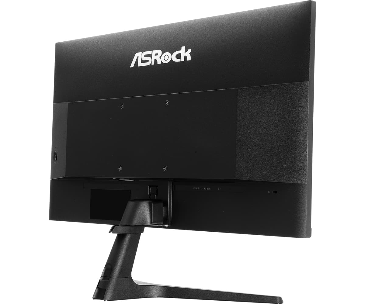 MONITOR AsRock 24.5 inch, home | office, IPS, Full HD (1920 x 1080), 300 cd/mp, 1 ms, HDMI | VGA, "PG25FFT" — miniatură