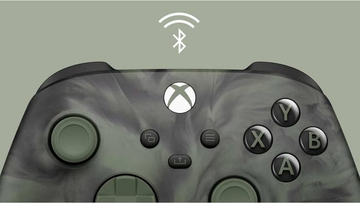 Microsoft QAU-00104 Gaming Controller Black, Green Bluetooth/USB Gamepad Analogue / Digital Android, PC, Xbox One, Xbox Series... "QAU-00104" — miniatură