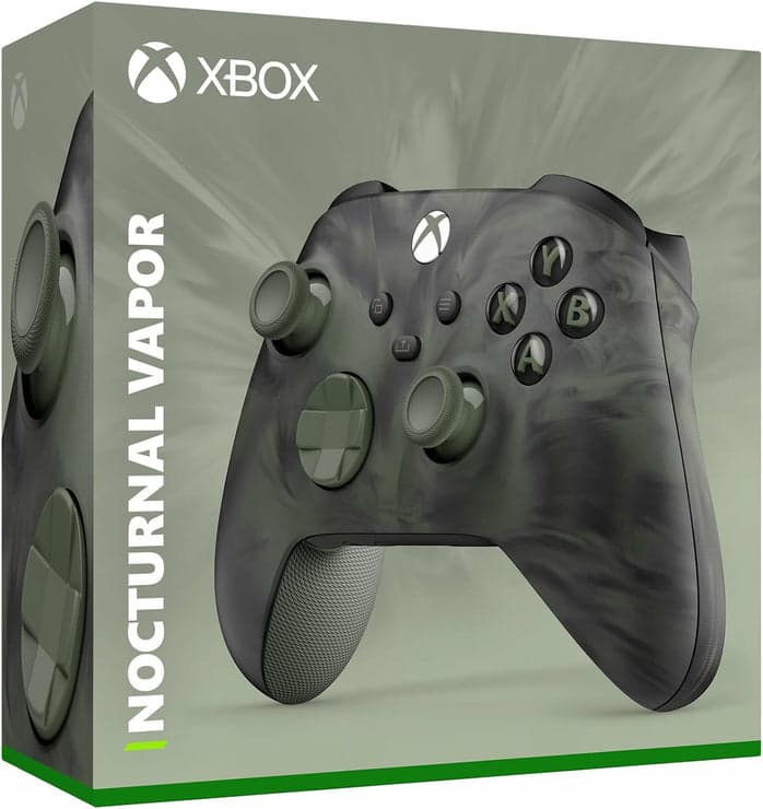 Microsoft QAU-00104 Gaming Controller Black, Green Bluetooth/USB Gamepad Analogue / Digital Android, PC, Xbox One, Xbox Series... "QAU-00104" — miniatură