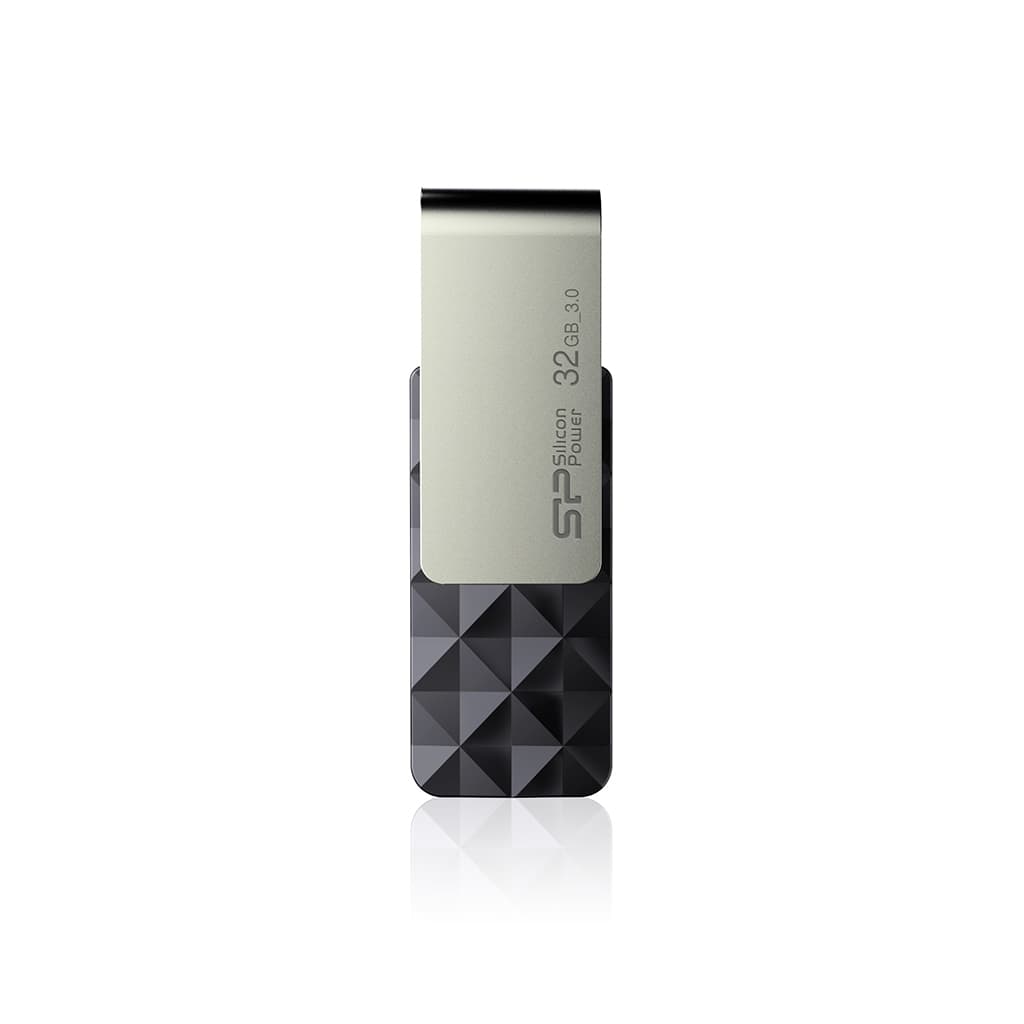 Memorie USB USB Blaze B30 32GB USB 3.0 Black "SP032GBUF3B30V1K" — miniatură