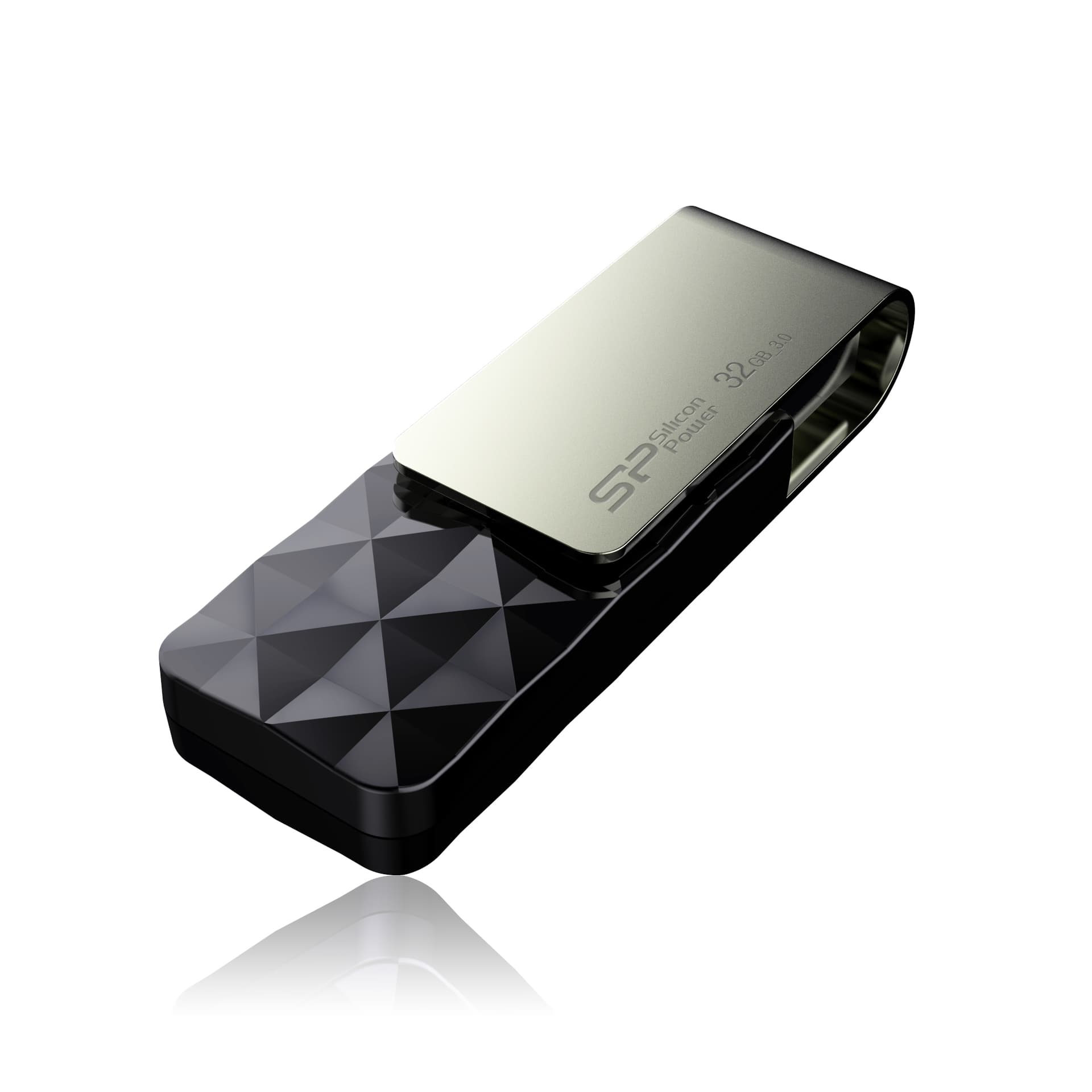 Memorie USB USB Blaze B30 32GB USB 3.0 Black "SP032GBUF3B30V1K"