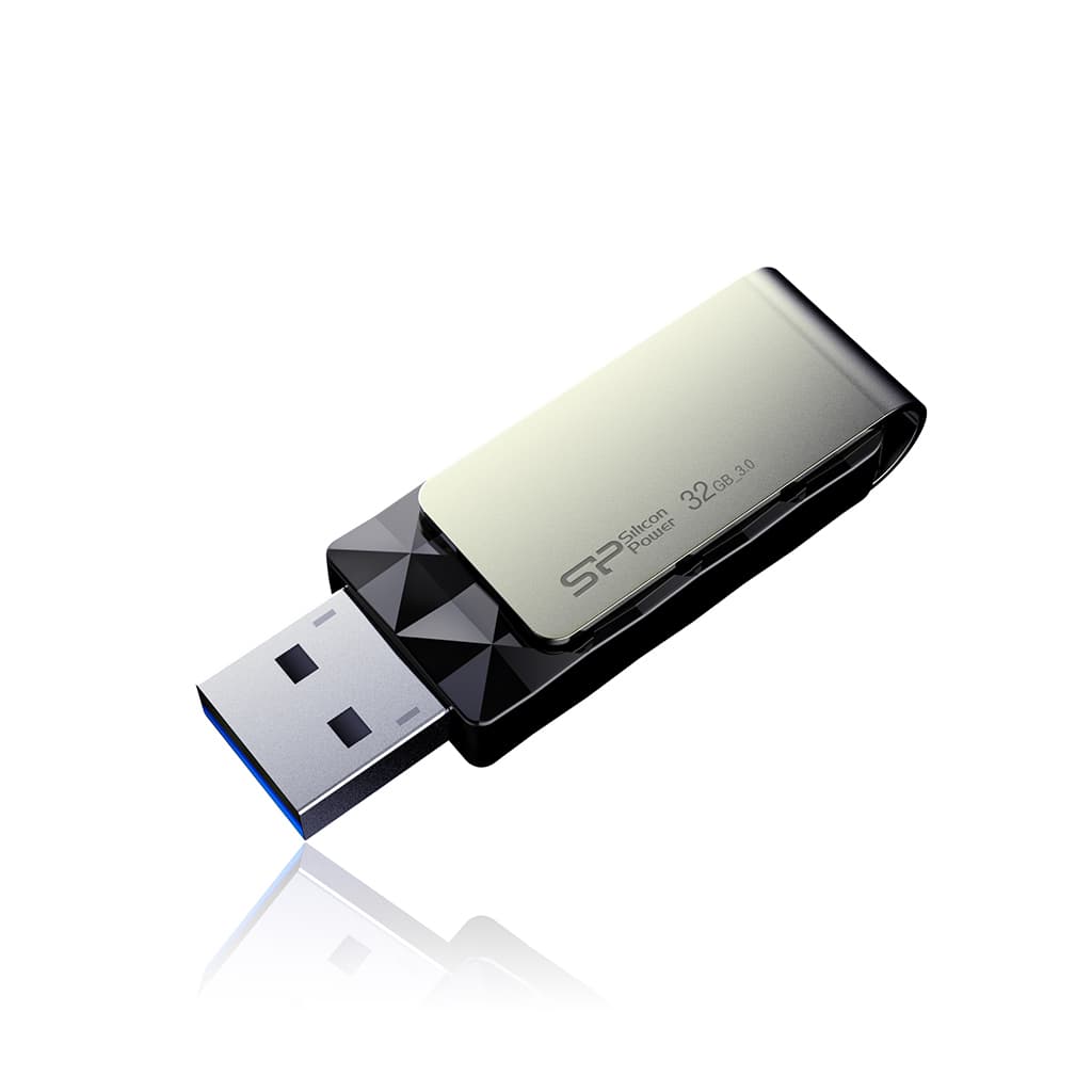 Memorie USB USB Blaze B30 32GB USB 3.0 Black "SP032GBUF3B30V1K" — miniatură