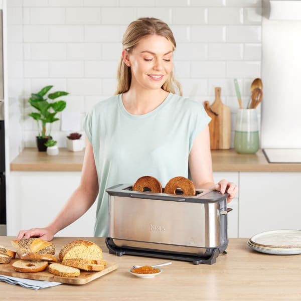 Prajitor de paine NINJA ST202EU Foodi 3-in-1 Toaster Grill & Panini Presse "ST202EU" — miniatură