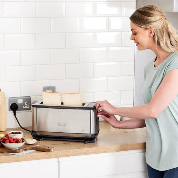 Prajitor de paine NINJA ST202EU Foodi 3-in-1 Toaster Grill & Panini Presse "ST202EU" — miniatură