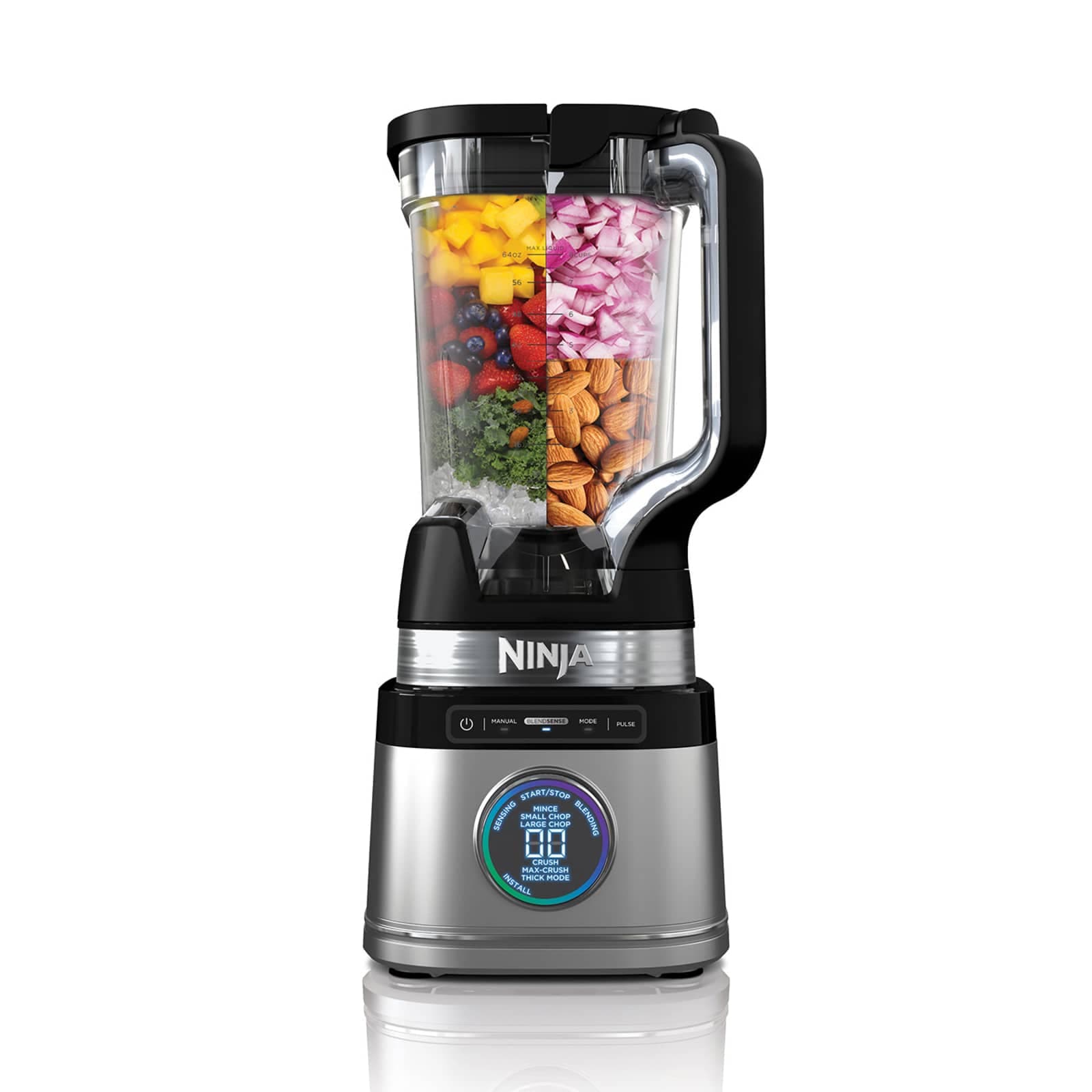 Ninja Stand Mixer Detect Power Pro TB201EU (stainless steel/black, 1,200 watts) "TB201EU"