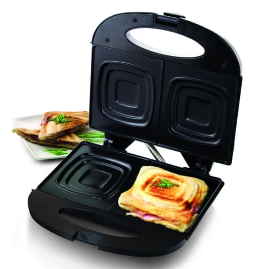 Prajitor de paine tip Sandwich maker Esperanza Pizzaiola TKT005K 700W Negru "TKT005K" — miniatură