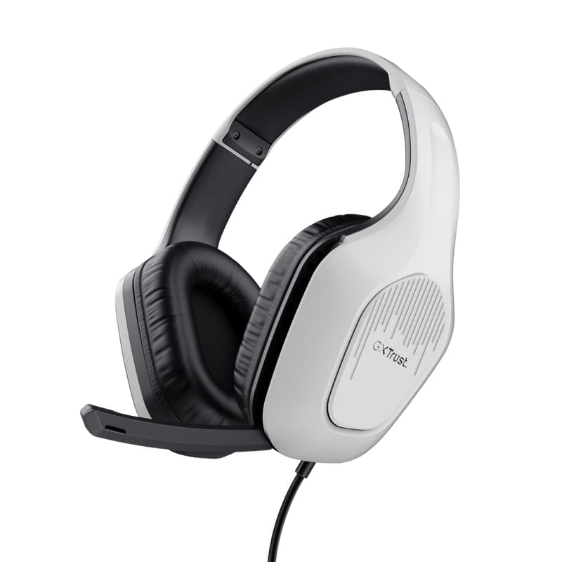 Casti Trust GXT 415PS ZIROX, alb "TR-24993"
