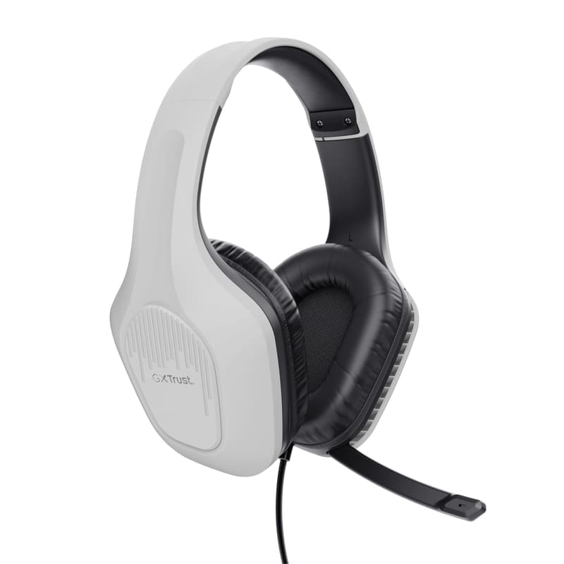 Casti Trust GXT 415PS ZIROX, alb "TR-24993" — miniatură