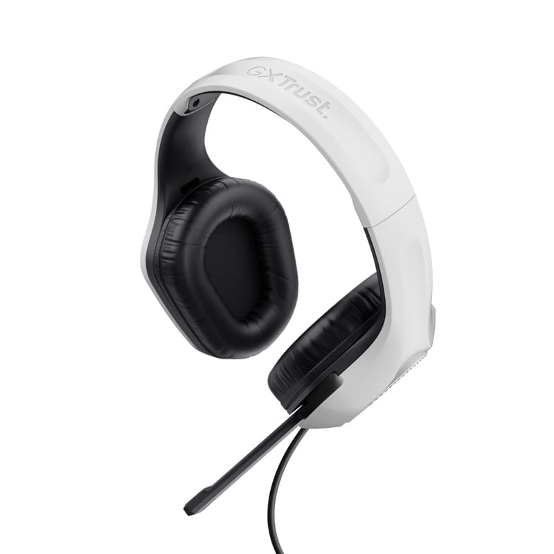 Casti Trust GXT 415PS ZIROX, alb "TR-24993" — miniatură