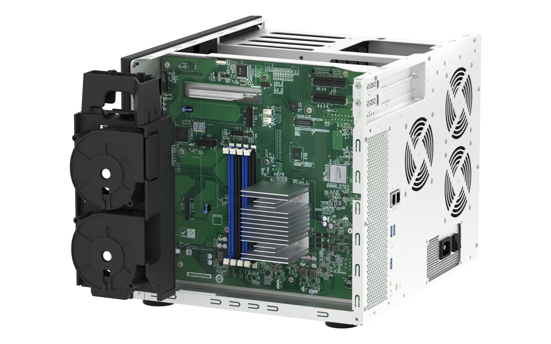 NAS QNAP 1655 16-Bay, CPU Intel® Atom® "TS-1655-8G" — miniatură