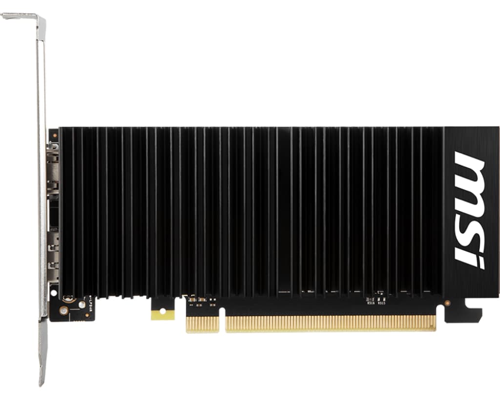Placa video MSI GT1030 4GHD4 LP OC 4GB GDDR4 HDMI DP passiv "V812-037R" — miniatură