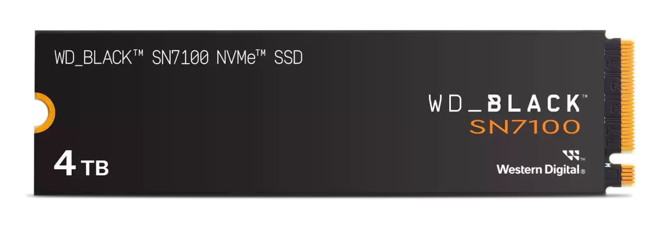 SSD SN7100 4TB PCIe 4.0 NVMe M.2 2280 "WDS400T4X0E" — miniatură
