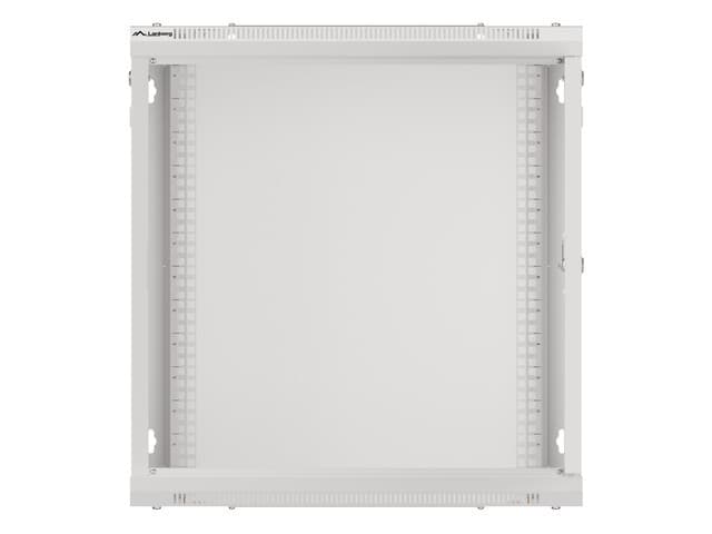 Dulap rack 19" perete 12U/ 600x600 V2 gr "WF01-6612-10S" — miniatură