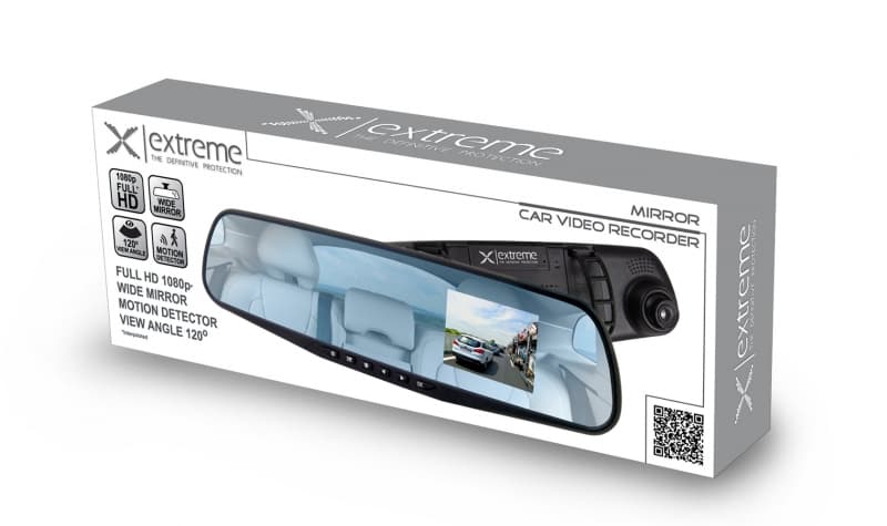 Camera video auto DVR Esperanza Extreme XDR103 2.4" LCD Full HD Negru "XDR103" — miniatură