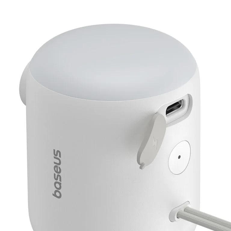 POMPA DE AER Baseus PocketGo Portable, acumulator integrat, 230L/min, alb "C11157700221-00" - 6932172635008 — miniatură