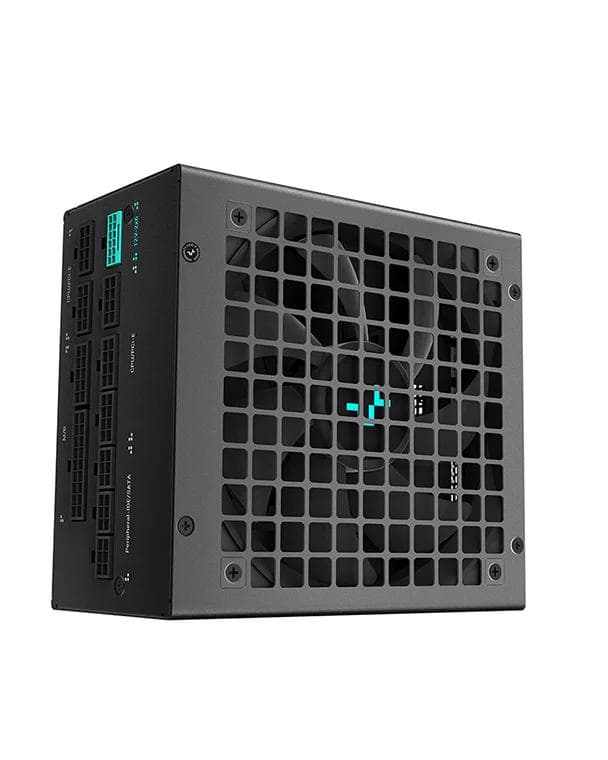 SURSA Gamer Storm by DeepCool PQ1000G, 1000W, certificare 80Plus Gold, modular, active PFC + Half Bridge SRC LLC + DC to DC, fan 120mm, negru, "R-PQA00G-FD1B-JGEU-V1"