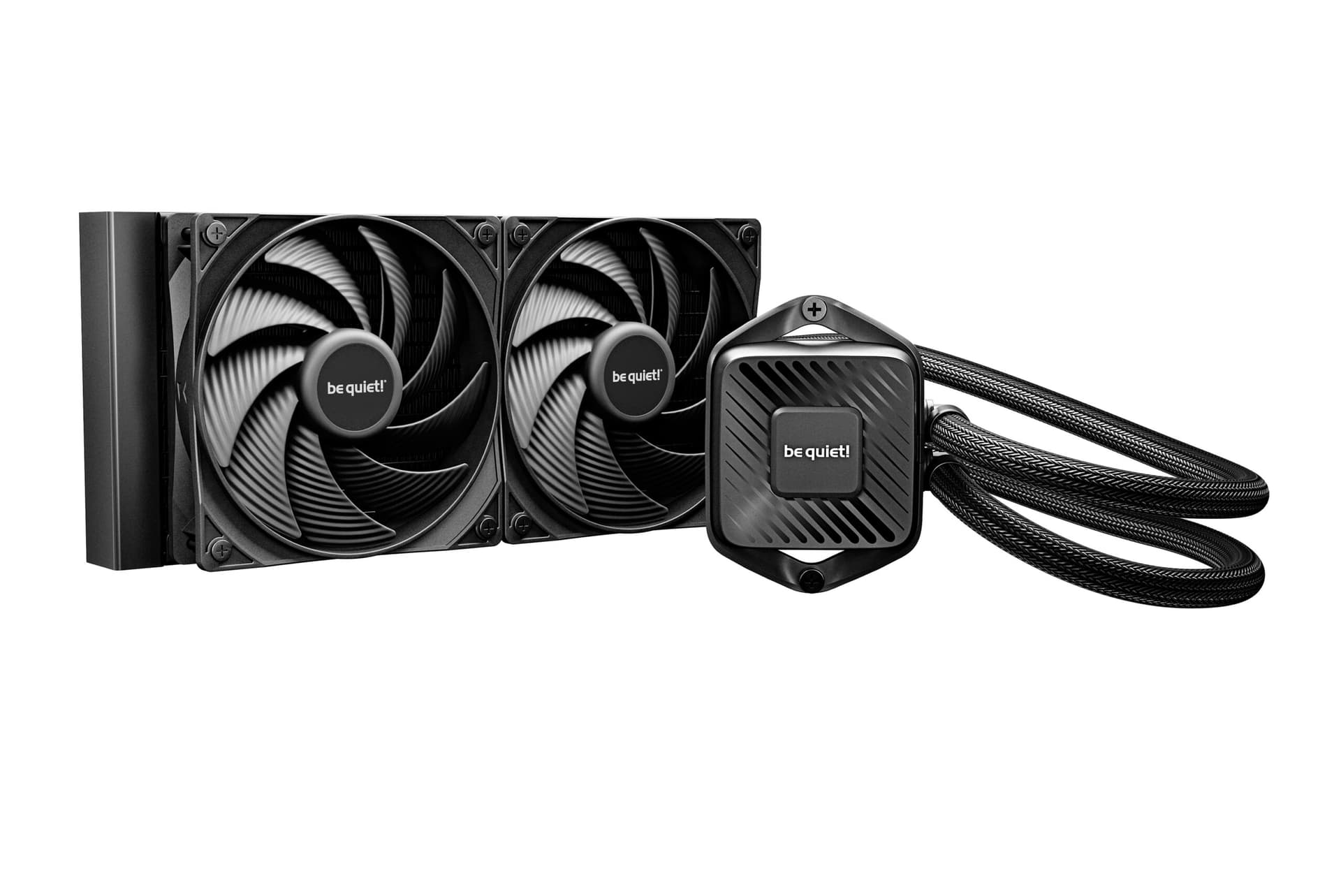 COOLER be quiet "PURE&nbsp;LOOP 3", skt. LGA1851, LGA 1700, AM4, AM5, racire cu lichid, 2 x 120mm, 2100 RPM, negru "BW027EU"