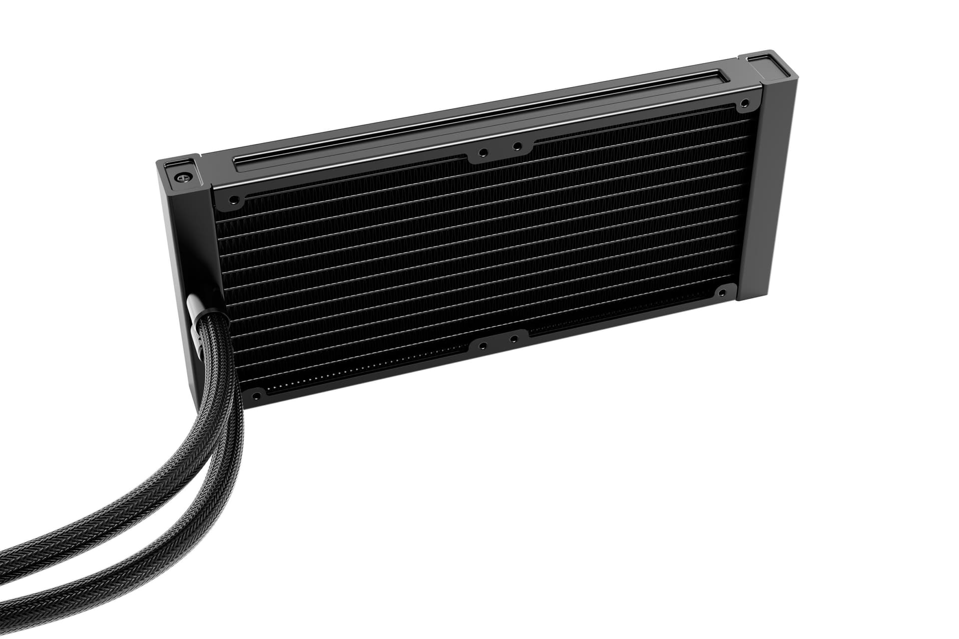 COOLER be quiet "PURE&nbsp;LOOP 3", skt. LGA1851, LGA 1700, AM4, AM5, racire cu lichid, 2 x 120mm, 2100 RPM, negru "BW027EU" — miniatură