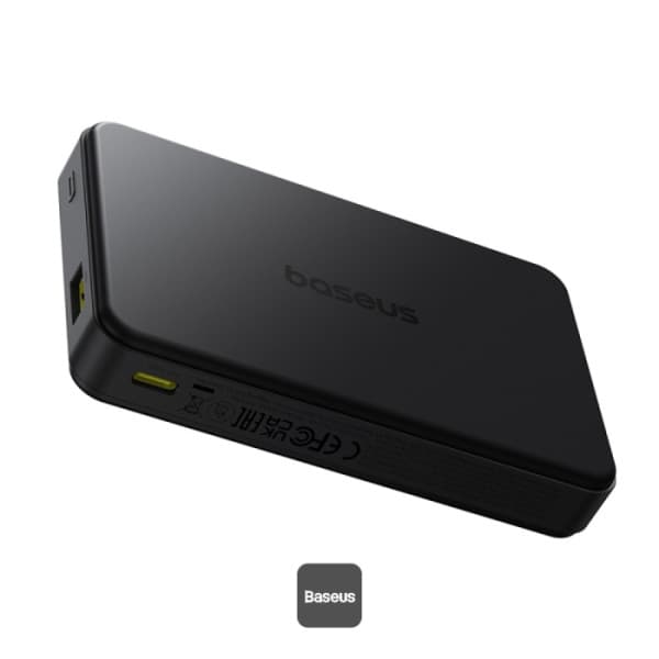 POWER BANK Baseus Airpow II Qi2, magnetic, include cablu USB Type-C la USB Type-C, 1 x USB Type-C, 1 x USB, capacitate 10000mAh 22.5W, negru "P10080000123-00" - 6932172676988 — miniatură
