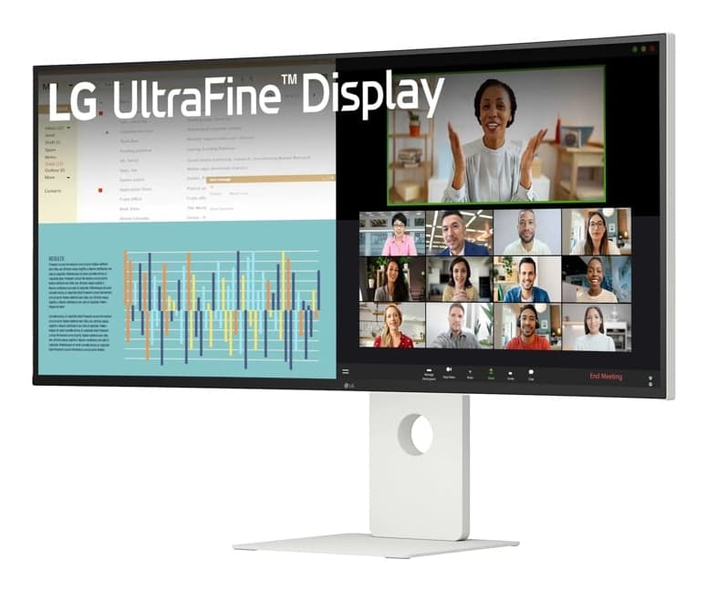 UltraFine 40U990A-W Curbat 39.7 inch UWUHD IPS 5 ms 120 Hz Thunderbolt HDR FreeSync Premium "40U990A-W" — miniatură