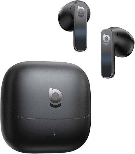 CASTI Baseus Bass BS1 NC, Wireless Noise Cancelling Headphones OS, pt smartphone, over-ear, sunet Hi-Res, microfon pe casca, conectare prin Bluetooth 5.0, negru "A0010102" - 6932172698737