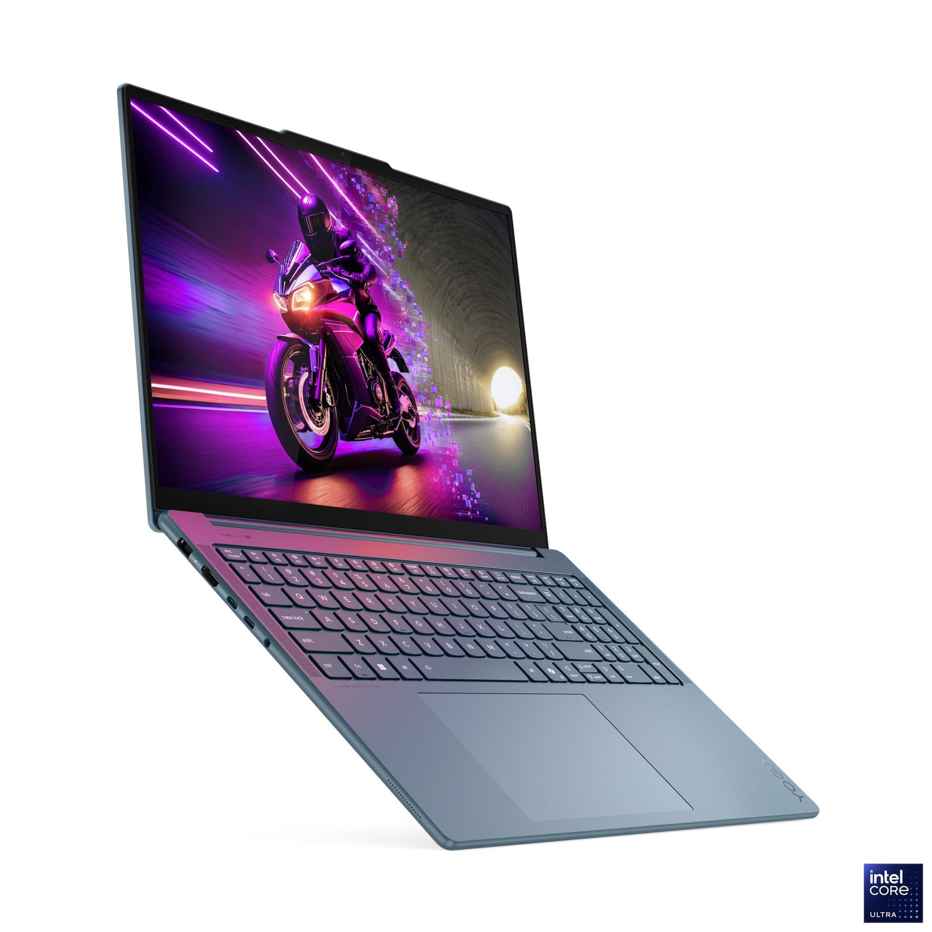 16 Yoga Pro 9 16IAH10, 2.8K OLED 120Hz, Procesor Intel® CoreTM Ultra 7 255H, 32GB LPDDR5X, 1TB SSD, GeForce RTX 5050 8GB, Win 11 Home, Tidal Teal, 3Yr Onsite Premium Care "83L0001NRM"