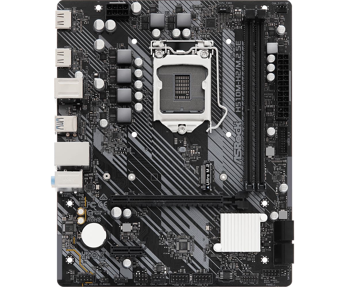 Asrock H510M-H2/M.2 SE "90-MXBMQ0-A0UAYZ" — miniatură