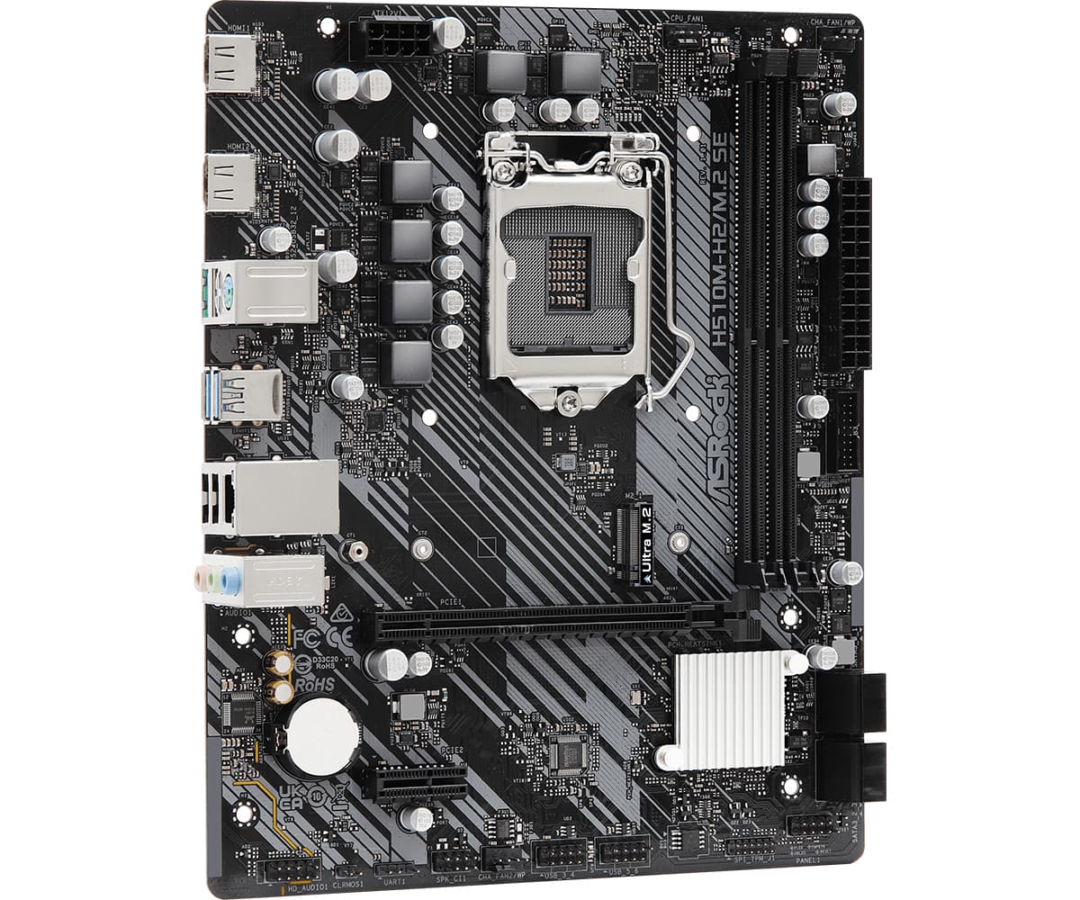 Asrock H510M-H2/M.2 SE "90-MXBMQ0-A0UAYZ" — miniatură