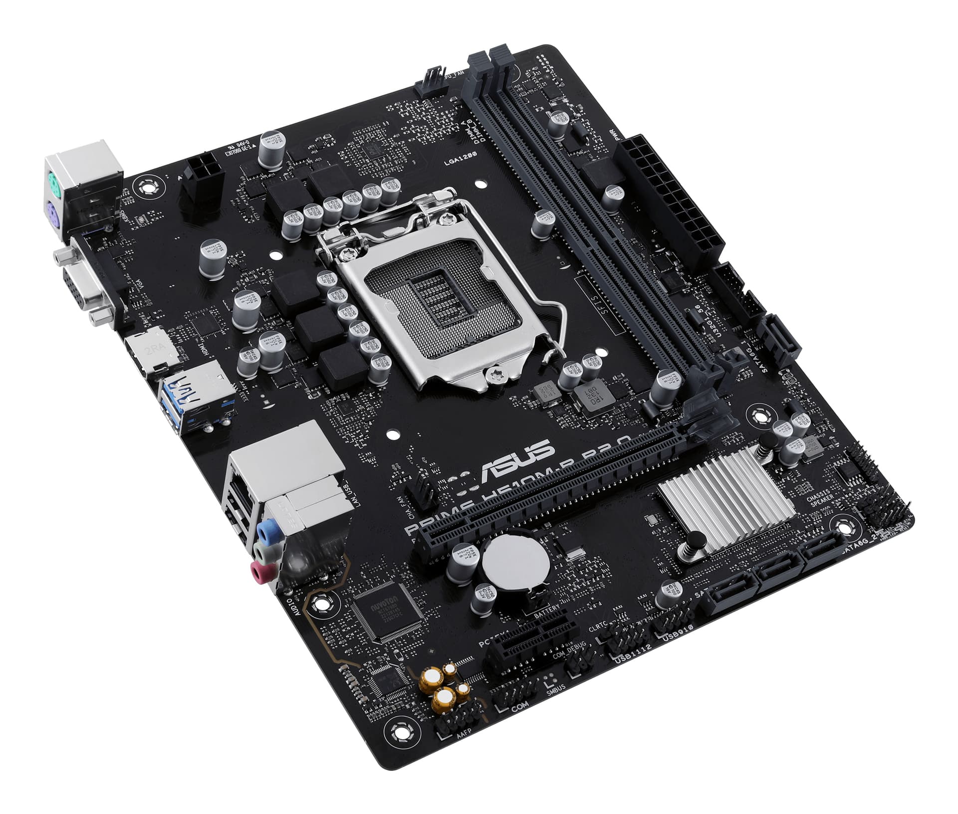 Placa de baza MB ASUS Intel 1200 PRIME H510M-R R2.0-SI "90MB1EX0-M0ECY0" — miniatură