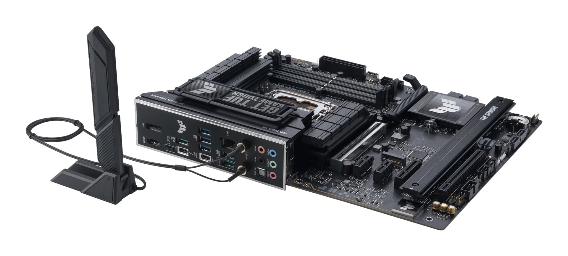 Placa de baza ASUS TUF GAMING Z890-PLUS WIFI Intel Z890 LGA 1851 (Socket V1) ATX "90MB1IQ0-M0EAY0" — miniatură