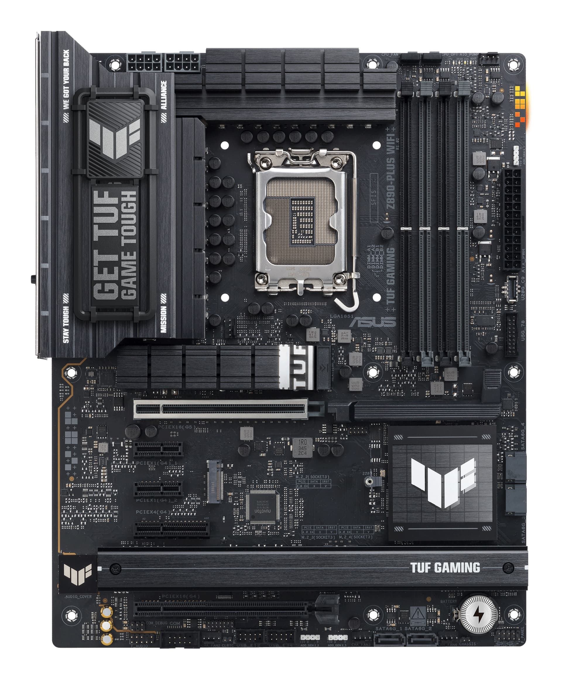 Placa de baza ASUS TUF GAMING Z890-PLUS WIFI Intel Z890 LGA 1851 (Socket V1) ATX "90MB1IQ0-M0EAY0" — miniatură