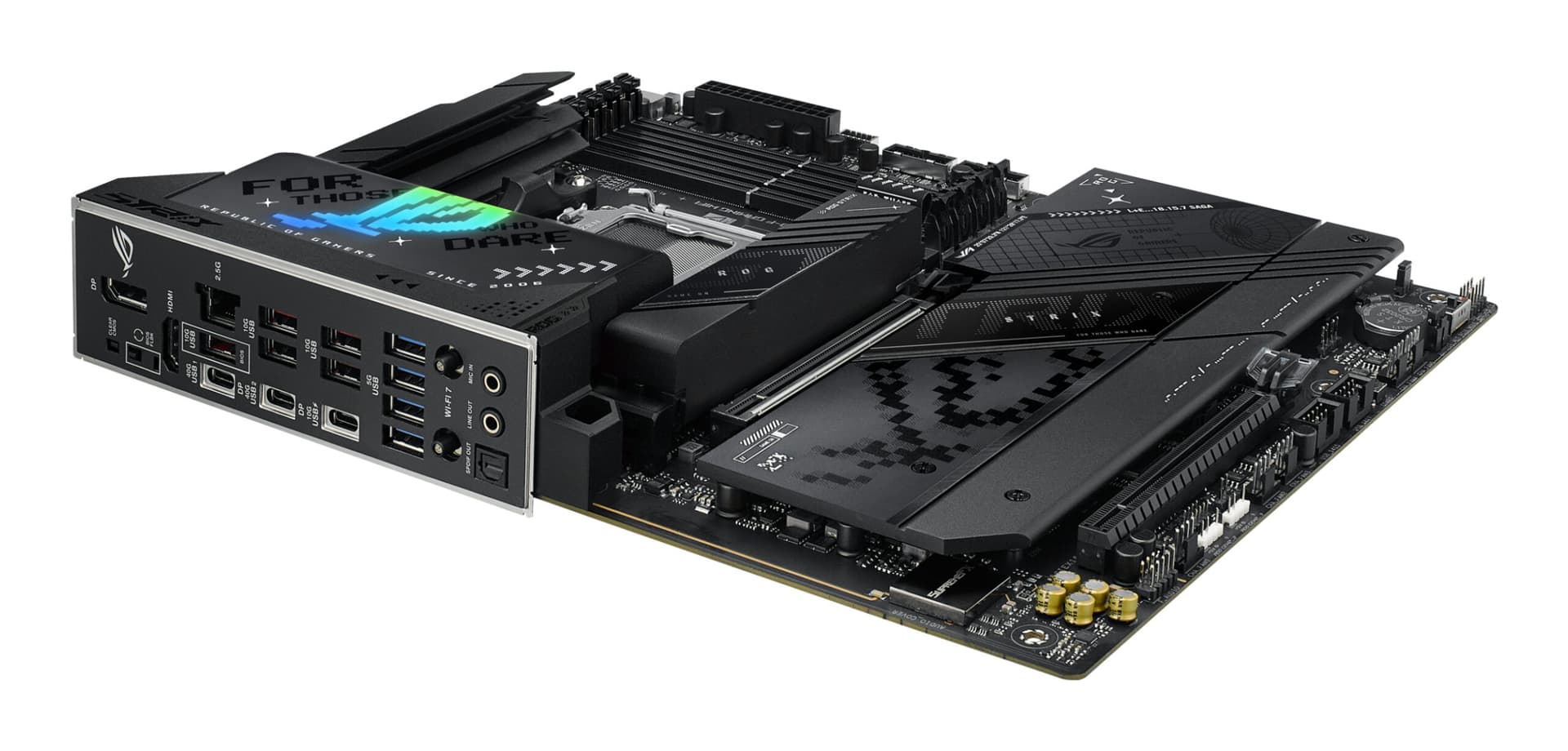 Placa de baza ROG STRIX X870-F GAMING WIFI, AMD X870, Socket AM5, ATX "90MB1IV0-M0EAY0" — miniatură