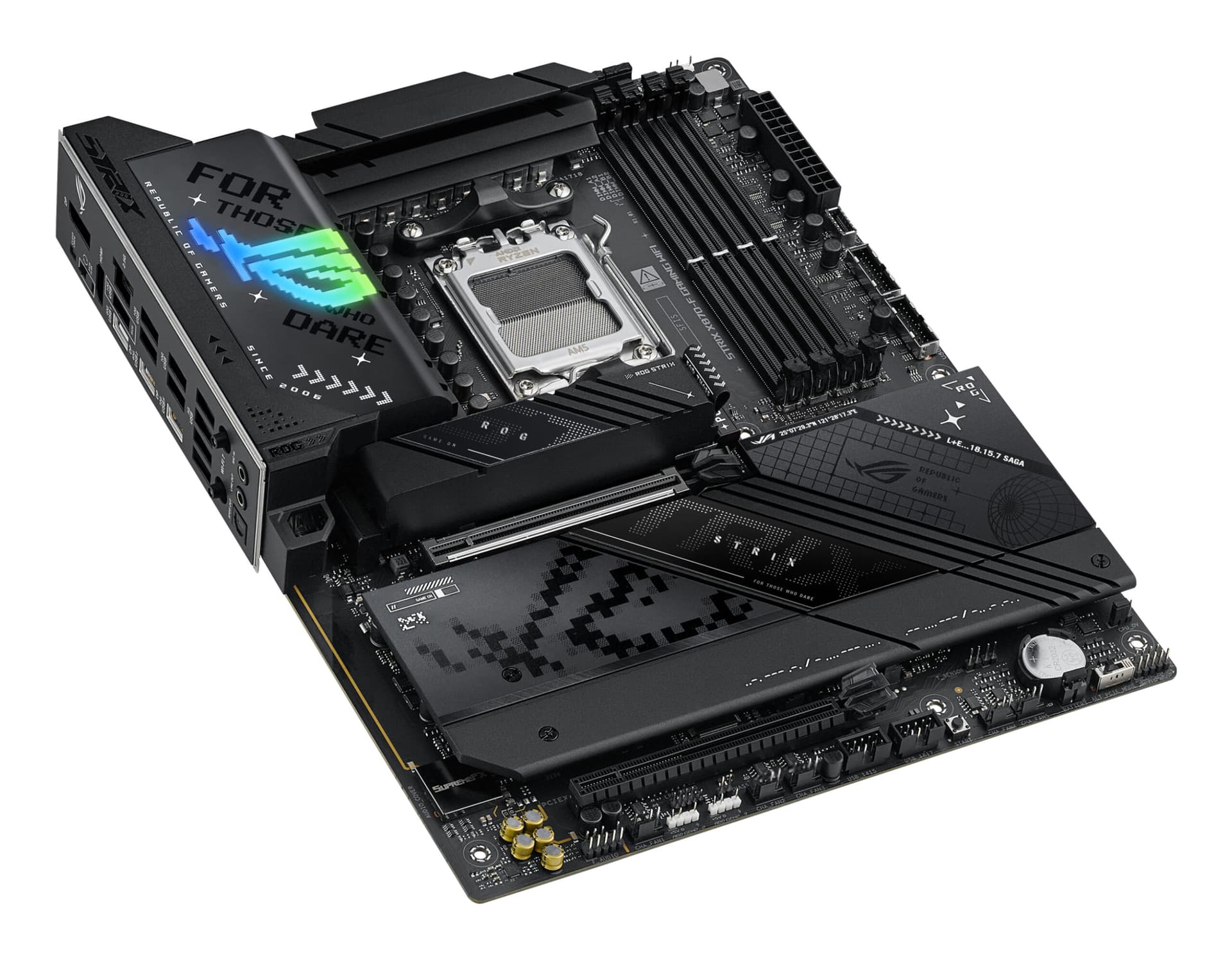 Placa de baza ROG STRIX X870-F GAMING WIFI, AMD X870, Socket AM5, ATX "90MB1IV0-M0EAY0" — miniatură