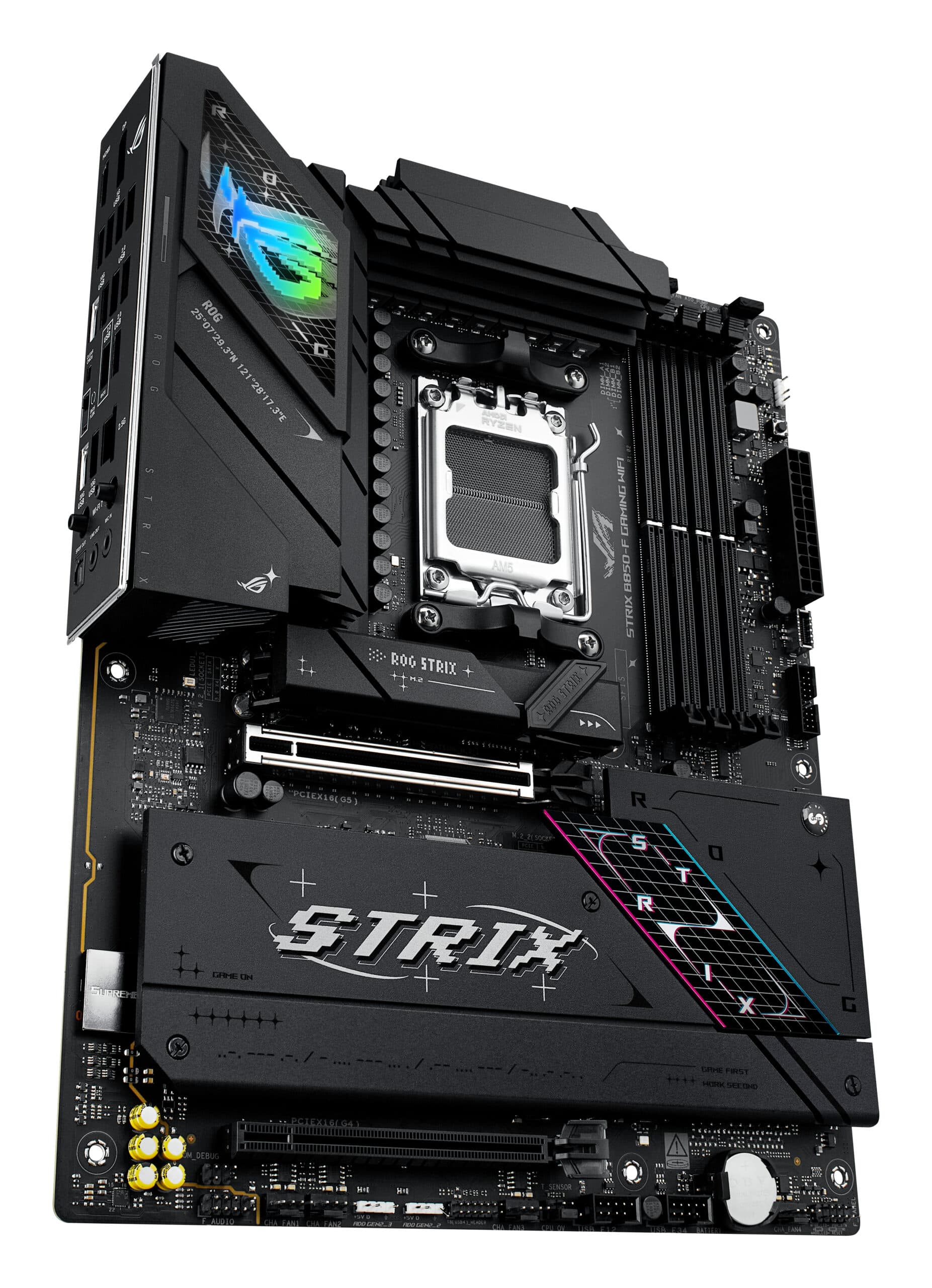 Placa de baza ASUS ROG STRIX B850-F GAMING WIFI AMD B850 Socket AM5 ATX "90MB1J70-M0EAY0" — miniatură