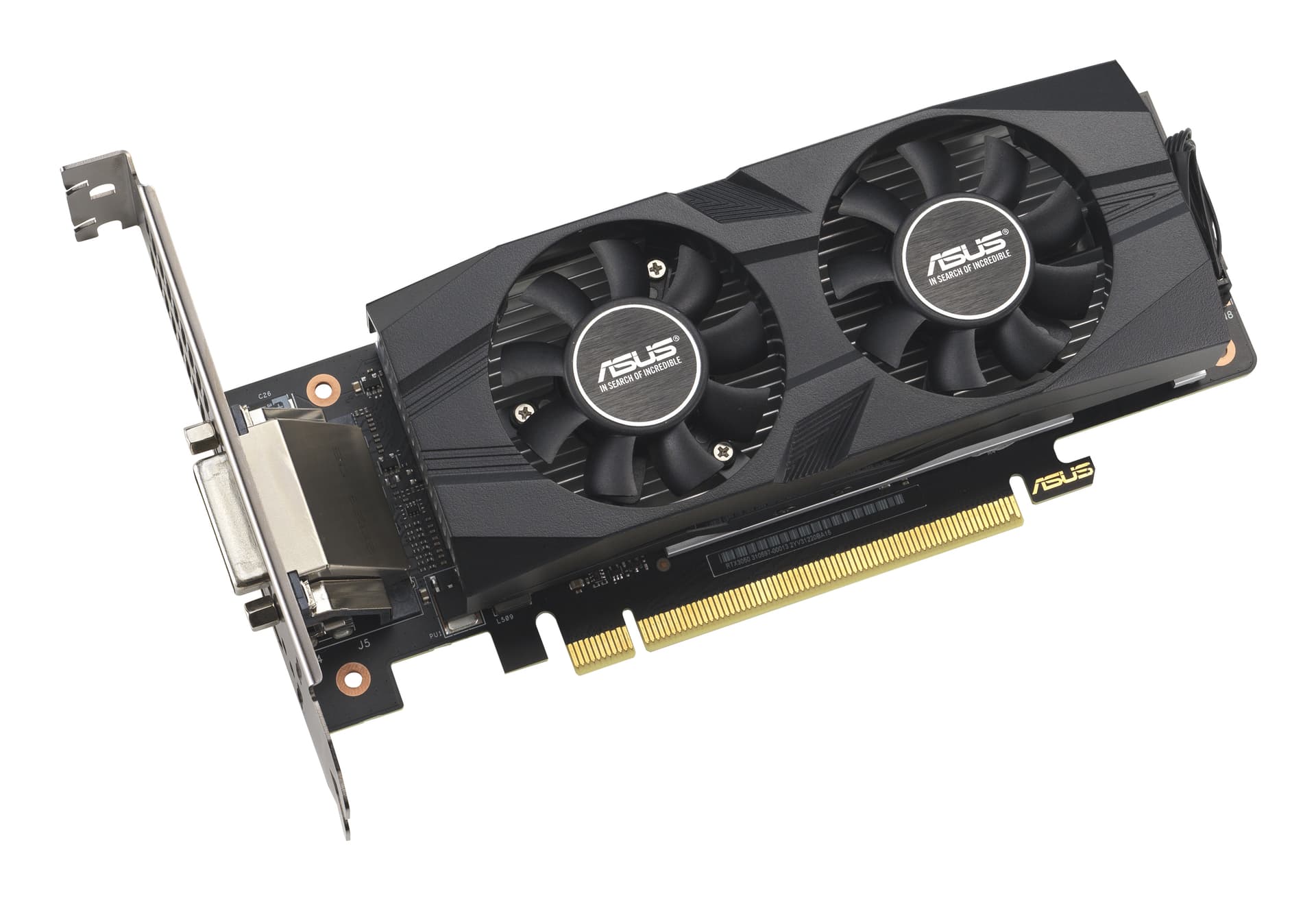 Placa video NVIDIA GeForce RTX 3050 LP BRK OC 6GB, GDDR6, 96bit "90YV0KQ0-M0NA00"
