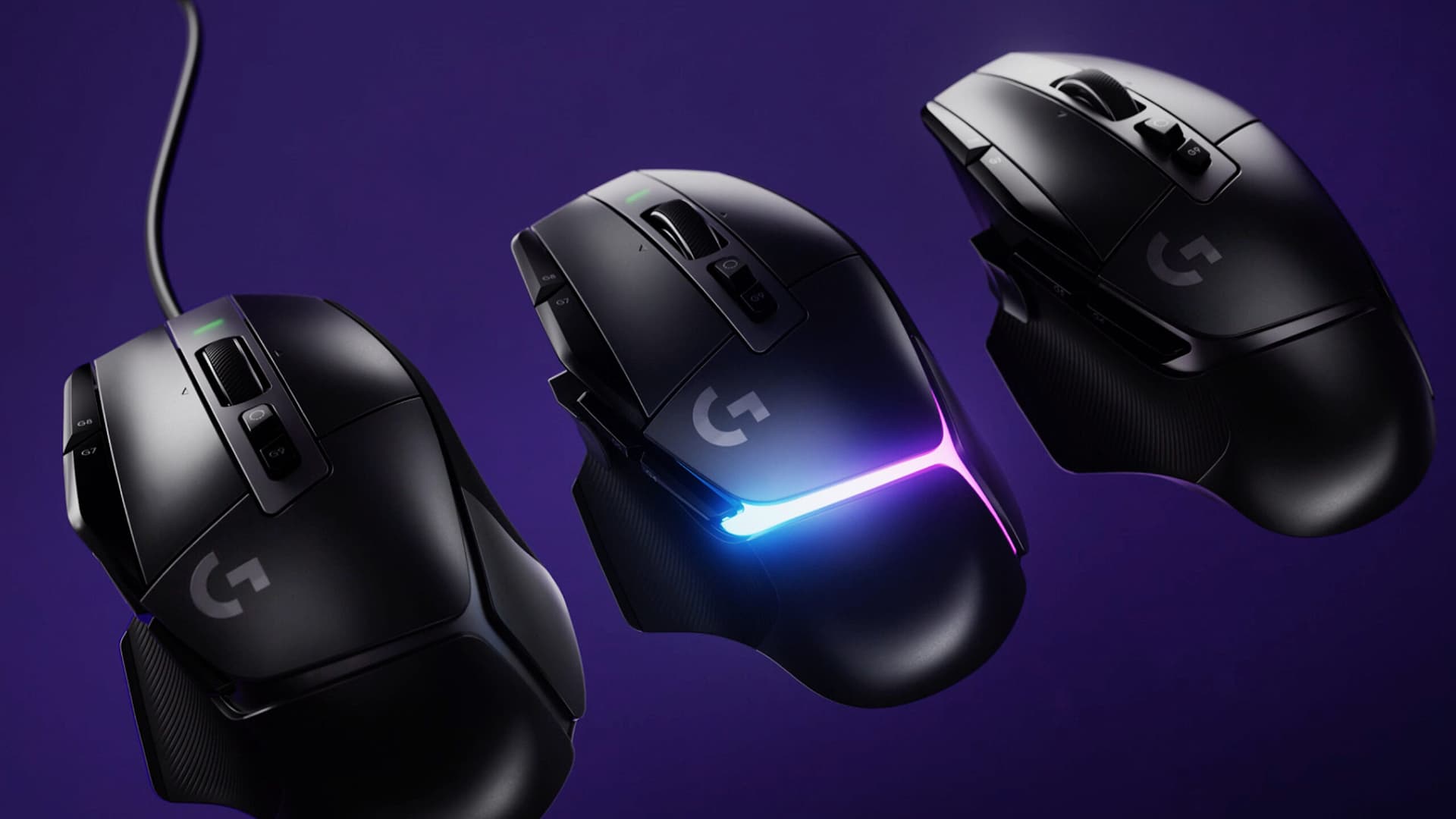 Mouse G502 X, USB, Black "910-006139" — miniatură