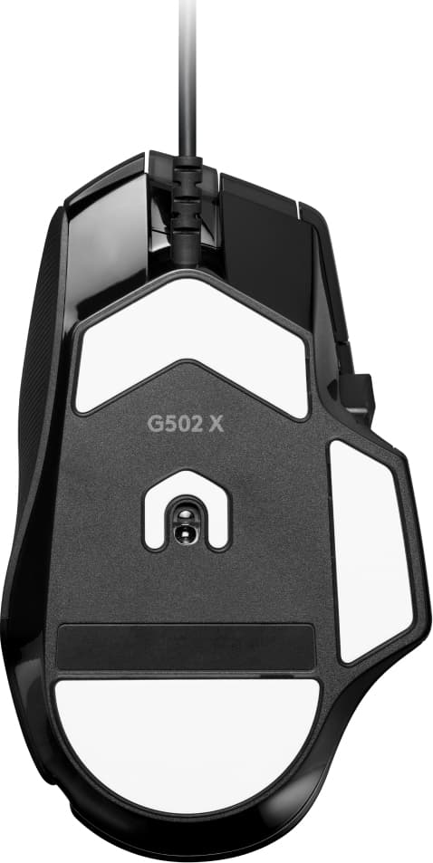LOGITECH G502 X Gaming Mouse - BLACK - USB + G240 Mouse Pad "991-000489" — miniatură