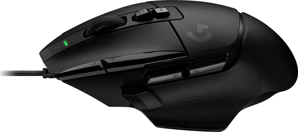 LOGITECH G502 X Gaming Mouse - BLACK - USB + G240 Mouse Pad "991-000489" — miniatură